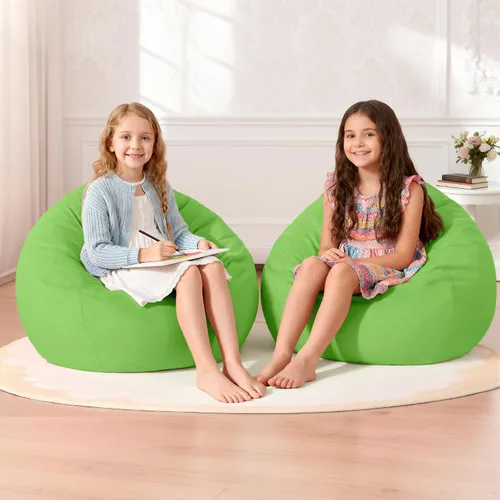 Vista 14 de Homguava - Sillón puff de 3 pies Sillón estilo puff grande de 3 pulgadas con relleno de espuma viscoelástica, sofá suave con funda de terciopelo