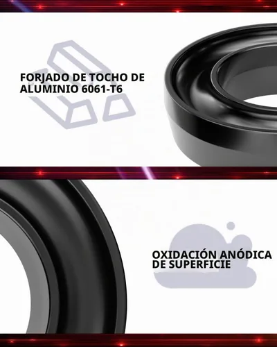 Vista 4 de FLYCLE Kits de elevación de nivelación delantera de 2 pulgadas para Ram 1500 1994-2018 2WD, Ram 2500/3500 2WD 1994-2013, eleva la parte delantera