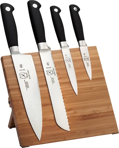 Vista 6 de Mercer Culinary Genesis - Juego de 5 tableros magnéticos, Acacia