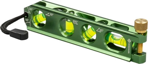 Vista 13 de Greenlee L77 Mini Nivel Magnético de Burbuja con Ayuda de Desplazamiento para Doblado de Conductos