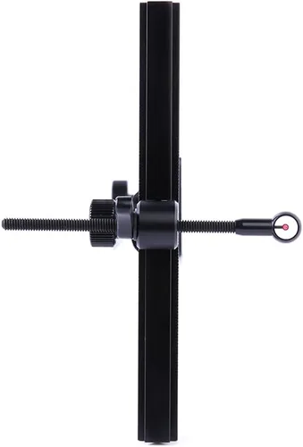Vista 5 de Vistas de tiro con arco 9 pulgadas Vista de arco recurvo ambidiestro de aluminio rápido de ajuste rápido Negro