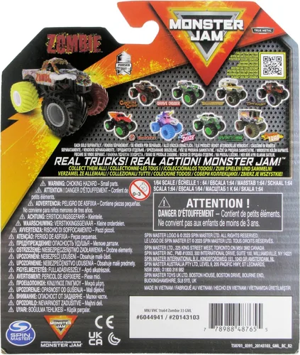 Vista 6 de Monster Jam Zombie, Serie 33