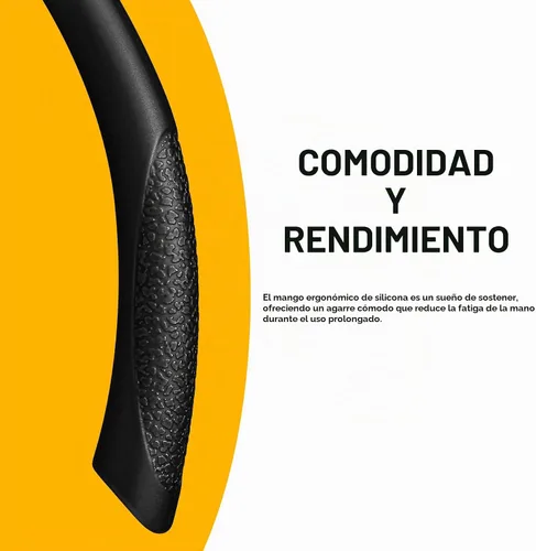 Vista 5 de BEZOX Cortacutículas para uñas dignas de salón de belleza, recortadora profesional de media mandíbula (0.197 in) con mango de silicona