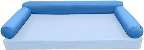 Vista 2 de Funda de almohada Style6 tamaño de cuna 50.0 x 7.9 in con ribete de tuberías AD102