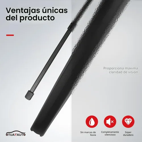 Vista 3 de OTUAYAUTO - Juego de limpiaparabrisas trasero para BMW X1 F48 2016-2024, estilo OEM de fábrica Repuesto para BMW X1 F48 2016-2024
