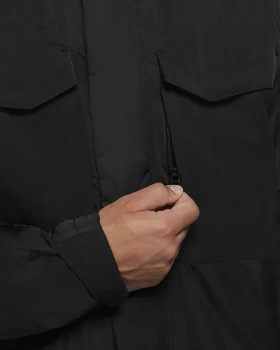 Vista 3 de Nike Sportswear - Chaqueta sintética con capucha para hombre con cremallera completa