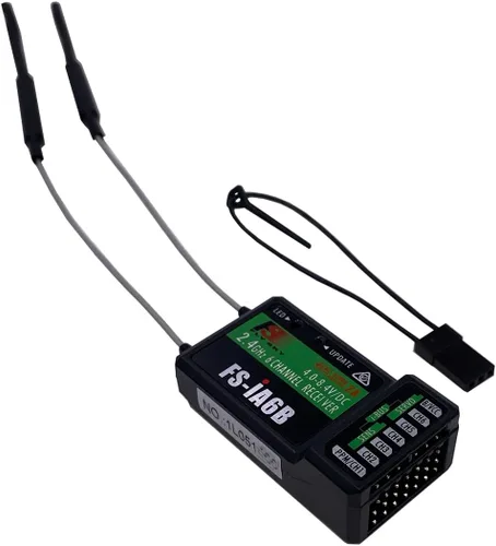 Vista 4 de DTXMX Flysky FS-i6X 6-10CH Transmisor RC y receptor FS-iA6B 6CH 2.4GHz