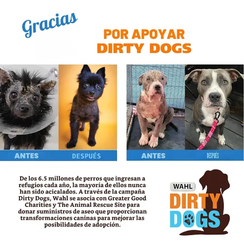Vista 8 de Wahl - juego de peluquería canina Pet-Pro para pequeños/grandes perros, pelaje grueso, pelaje denso, gatos, caballos. Bajo nivel