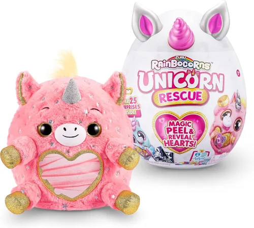 Vista 9 de Rainbocorns Unicorn Rescue Surprise - Peluche coleccionable de ZURU