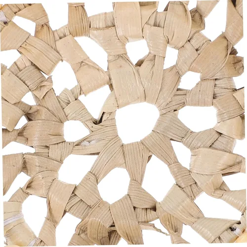 Vista 2 de Garneck Antideslizante 4 piezas Mesa de comedor Natural Shell Ronda Coaster Ocean Theme Coaster