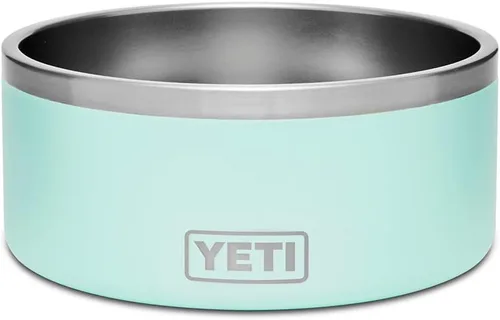 Vista 21 de YETI Boomer 8 - Tazón antideslizante y de acero inoxidable para perro, con capacidad de 64 onzas Blanco
