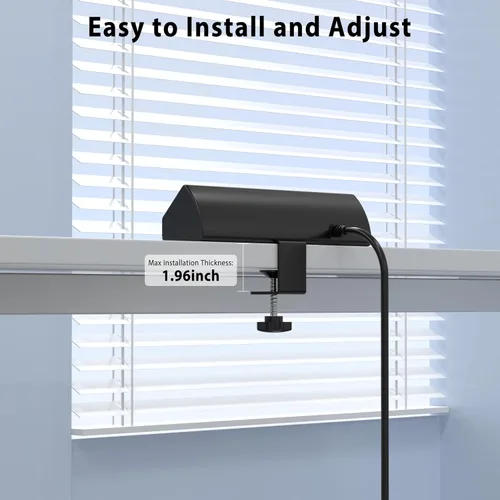 Vista 5 de Jgstkcity Regleta de alimentación con abrazadera de escritorio, estación de carga rápida de 45 W, 4 USB-C, 4 USB-A, protector de sobretensiones