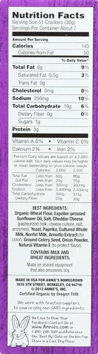 Vista 48 de Annie's Organic Chocolate Bunny Graham Snacks, 7.5 onzas