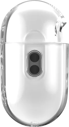 Vista 3 de Speck Productos Presidio Clear - Funda para Airpods Pro de 2ª/1ª generación, transparente/plateado brillante