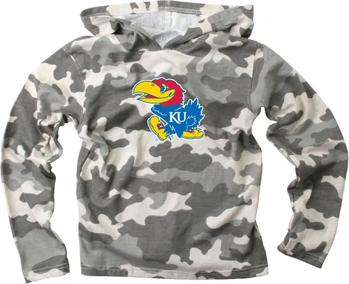 Vista 5 de Wes and Willy Camiseta de manga larga con capucha de camuflaje para niños