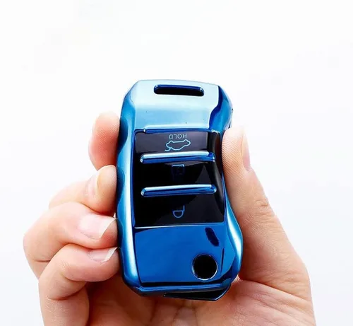 Vista 4 de TPU Car Key Case Cover Protection Fob, for KIA Rio 3 K2 K3 K4 K5 Sportege 4 Picanto Optima Soul Ceed Sorento Forte Stinger Cerato