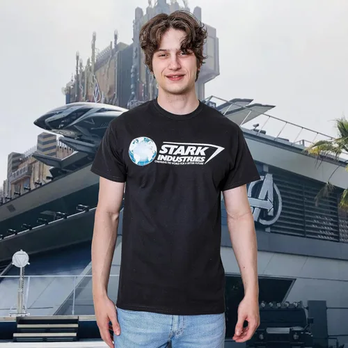 Vista 6 de Marvel Camiseta Iron Man Stark Industries