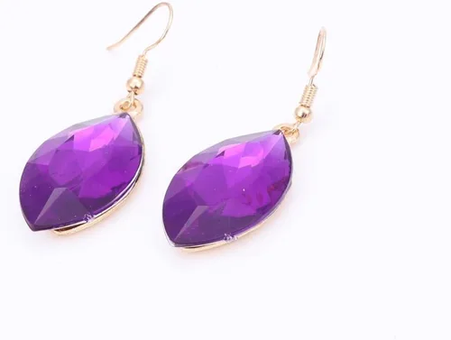 Vista 6 de Conjunto de joyería de cuentas africanas para mujer, collar y aretes de cristal