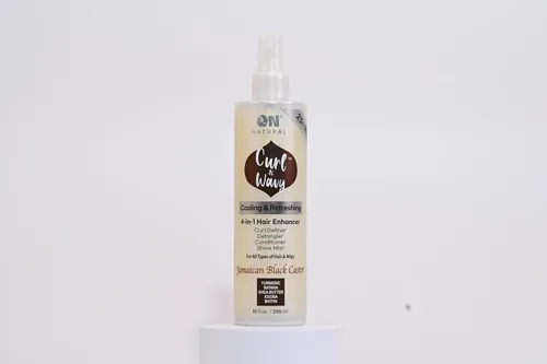 Vista 3 de On Natural Curl-N-Wavy - Definidor de rizos 3 en 1 (8 onzas, agua de arroz Batana)