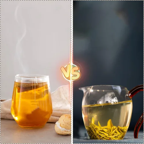 Vista 7 de 100 bolsas de té vacías desechables, bolsas de té sueltas para té de hojas sueltas, bolsas de té de malla reutilizables con cordón para café