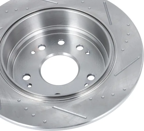 Vista 7 de SCITOO Rotores de freno trasero para Honda para CR-V 2002-2004 Frenos de disco perforados y ranurados Rotores de reemplazo: 31304