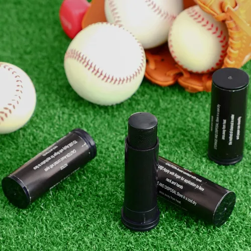 Vista 7 de Sweetude 6 piezas de palo de fútbol deportivo para cara deportiva, pintura facial de fútbol, para sóftbol, béisbol, atletas, estadio, Halloween