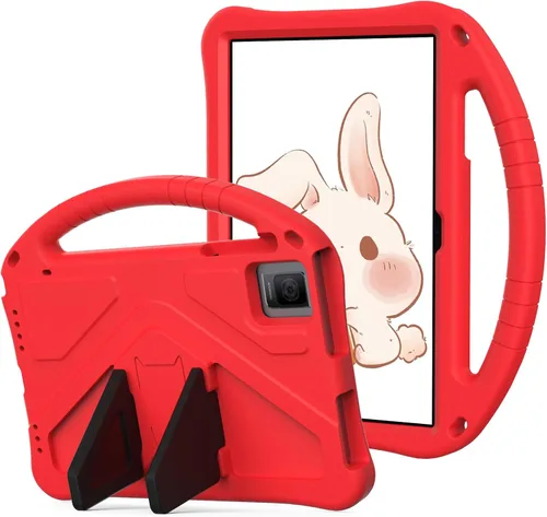 Vista 8 de Funda para tableta Revvl Tab 0.18 oz, funda protectora de espuma EVA para niños, cubierta protectora de mango para T-Mobile REVVL Tab 5G (2023)