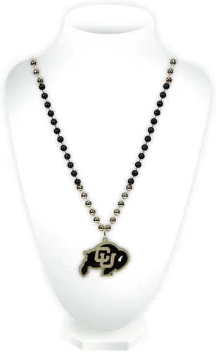 Vista 20 de Rico Industries NCAA Fan Shop - Cuentas estilo Mardi Gras con logotipo del equipo 3-Color del