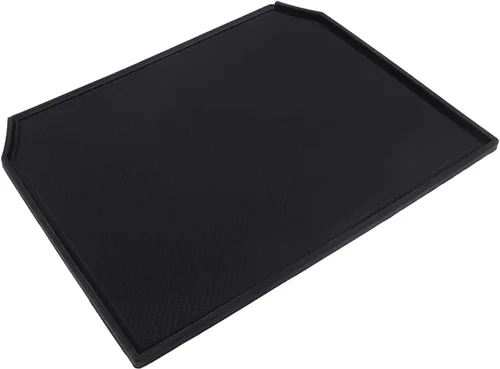 Vista 5 de PIUGILH Alfombrillas de tablero de automóvil aptas para Subaru Forester/Crosstrek/Impreza/XV 2012-2017, accesorios interiores de consola central