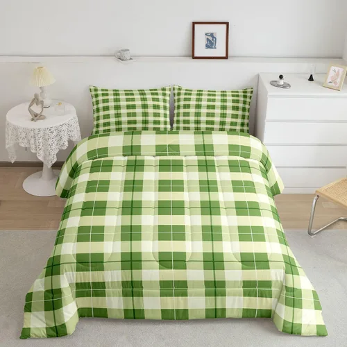 Vista 14 de Manfei Geometric Triangle Twin Size Bedding Set with 1 Pillowcase - Triangles Bedding Set for Kids Boys Girls Bedroom,Modern Simple 2 Pieces All