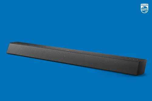 Vista 6 de Barra de Sonido PHILIPS B5106 de 2.0 Canales con Soporte HDMI ARC, Lista para Roku TV, Negro