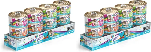 Vista 34 de Weruva B.F.F. OMG – mejor amigo felino Oh My Gravy! Latas de comida húmeda natural sin granos, recetas de tierra y mar en salsa