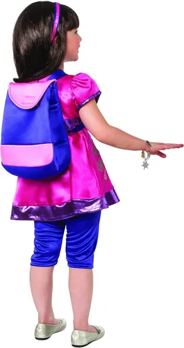 Vista 2 de Rubies Disfraz de Dora y sus Amigos Deluxe Dora la Exploradora