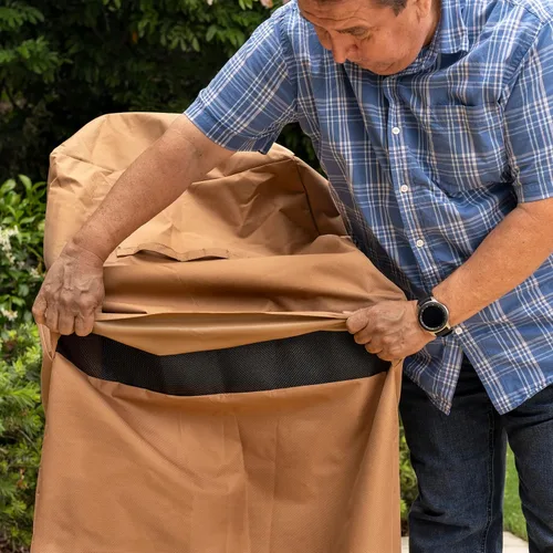 Vista 10 de Kenmore Funda resistente de 56 pulgadas para parrillas de gas propano al aire libre, resistente a la intemperie, a los rayos UV y a la decoloración