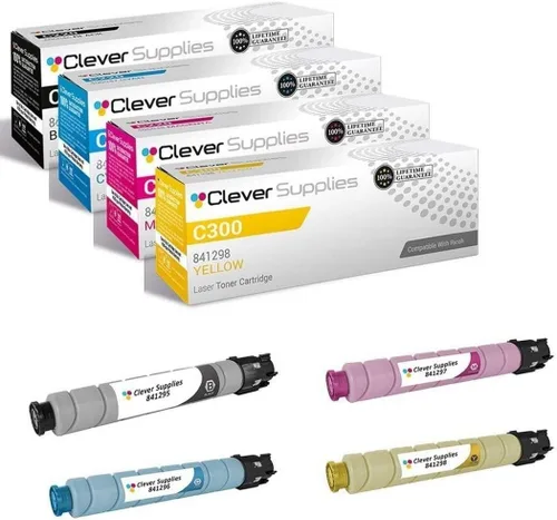 Vista 53 de CS - Cartucho de tóner compatible para Ricoh C220 406046 Color negro láser Aficio SP C220 Aficio SP C220A Aficio SP C220DN Aficio SP C220N Aficio SP
