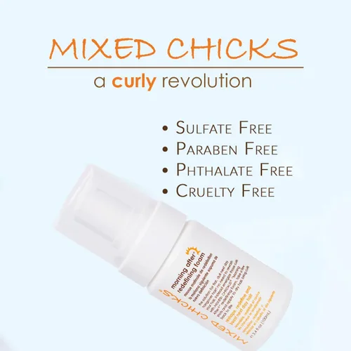 Vista 4 de Mixed Chicks Mañana después de redefinir la espuma del cabello, 3.4 onzas líquidas