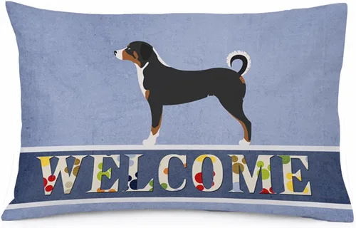 Vista 126 de Caroline's Treasures BB8334PILLOWCASE AIDI Atlas Mountain Dog - Funda de almohada estándar, color azul, ligera, súper suave, de fácil cuidado