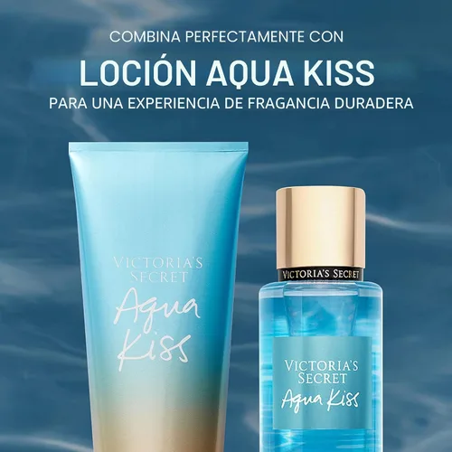 Vista 3 de Victoria's Secret Aqua Kiss Set de espray y loción