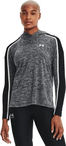 Vista 3 de Under Armour Abrigo Anorak ajustado moderno con efecto torcido rosa para mujer