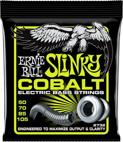 Vista 9 de Ernie Ball Slinky Cobalt - Cuerdas para bajo eléctrico de 6 cuerdas, calibre 32-130 6-String (32-130)