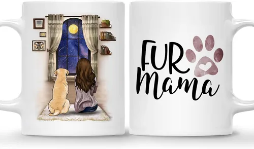 Vista 28 de Gossby Taza de café Dog Dad – Regalo para hombres amantes de los perros labrador retriever negro, regalo de cumpleaños, regalo de Navidad para papá