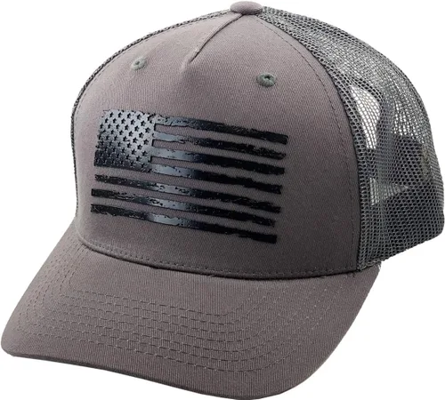 Vista 37 de KBETHOS Tactical Operator Collection USA Fishing Mesh Ballcap Flag Patch America Outdoors Trucker Baseball Cap