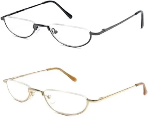 Vista 8 de The Lynwood - Marco unisex de media luna Readers
