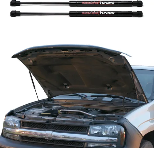Vista 3 de Redline Tuning Sistema QuickLIFT Plus de 21-16008-02 compatible con Chevy Trailblazer 2002-2011 (todos los componentes negros) Compatible