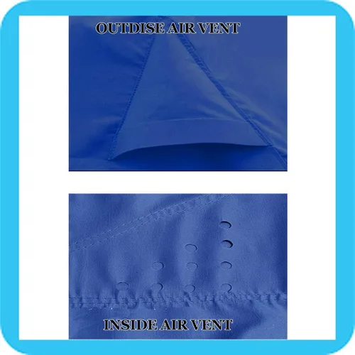 Vista 6 de Funda de barco de gran calidad para Monterey 228 SI BR Montura 2004 2005 2006 color azul