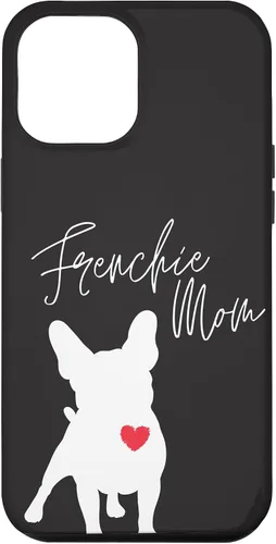 Vista 26 de Frenchie Mom French Bulldog Black Case for iPhone 17