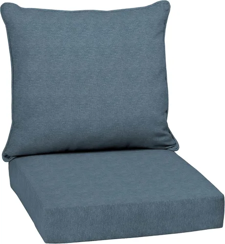 Vista 56 de Arden Outdoor Deep Seat Cushion Set, 24x24, Aqua