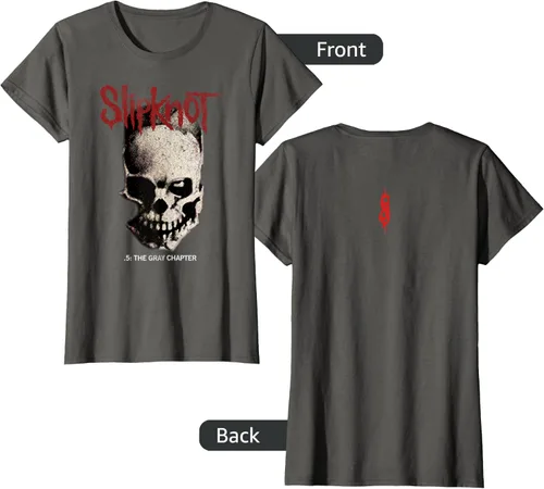 Vista 20 de Slipknot Tribal Calavera playera, niños 12, Rojo