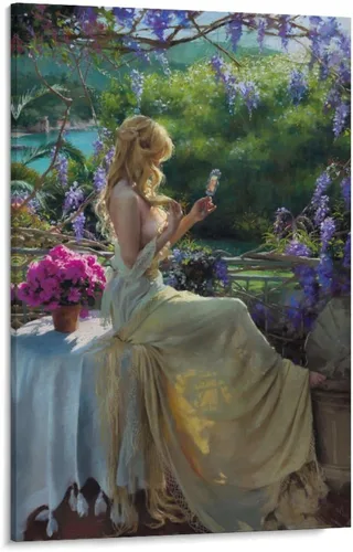 Vista 79 de Vicente Romero Redondo - Póster de pinturas artísticas de pared (32) marcos de fotos, regalos, lienzo, arte de pared, impresiones decorativas