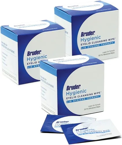 Vista 7 de Bruder Toallitas higiénicas de limpieza de párpados Toallitas exfoliantes sin enjuague que eliminan el exceso de aceite y desechos de párpados